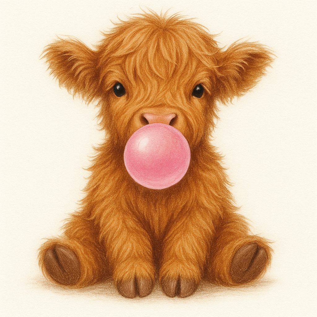 Funny Farmhouse Cow Clipart Bundle – PNG and SVG Set of 7 Designs