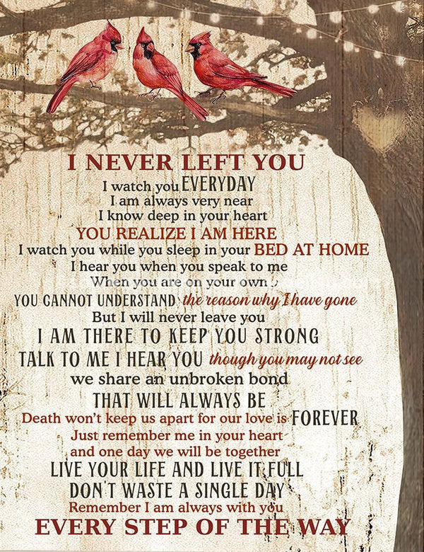 I Never Left You Remembrance Art Digital Download, AI Assisted, DIY Canvas Poster, Wall Art, Digital Gift, Junk Journal, Cottage Core