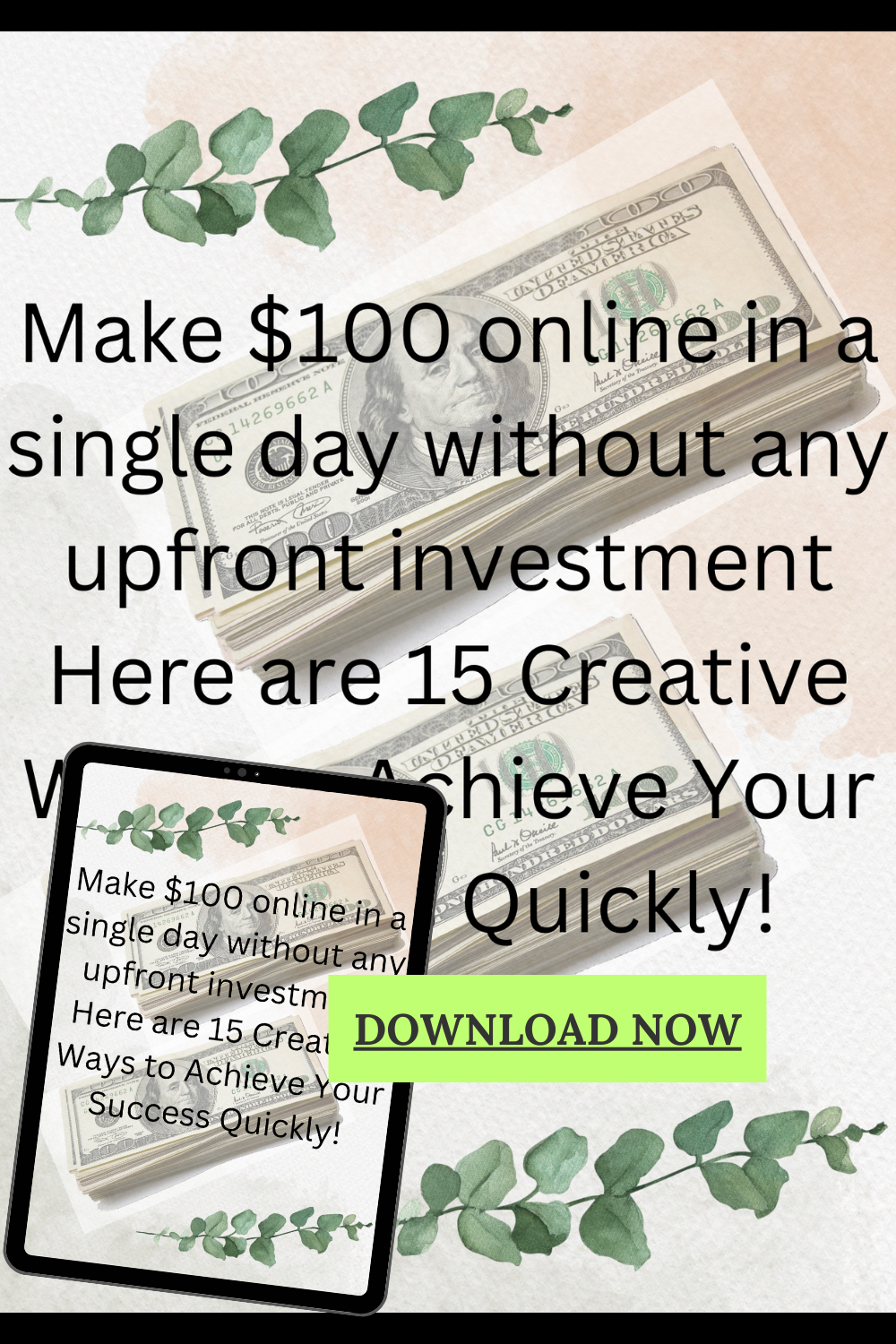 New Years Resolution - Don't Be Broke in 2025 - 15 Legitimate Ways to Make Money for Free - No Scams or Get-Rich-Quick Offers Included