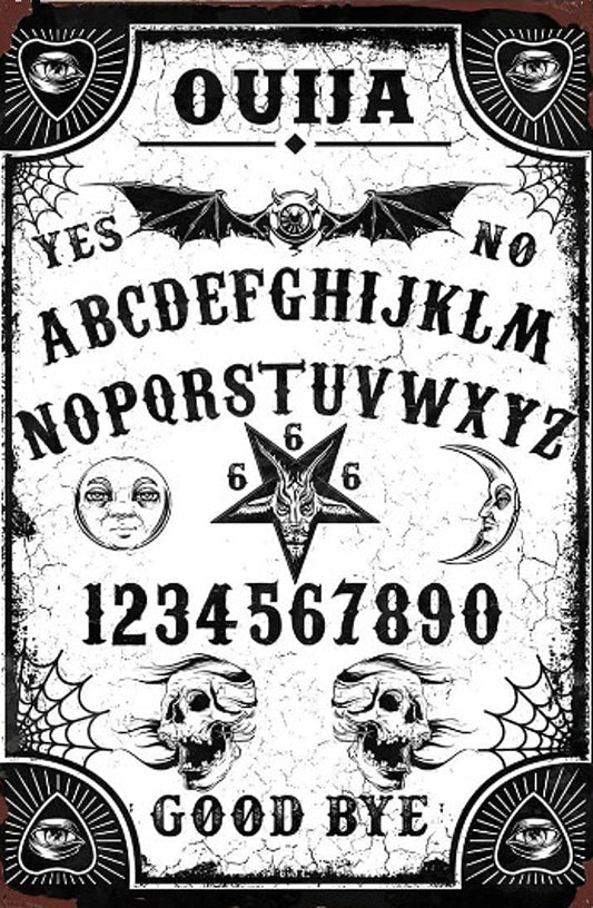 Ouija Board  - Create Your Own Art - Digital Download - Custom Wall Print - Retro Vintage Style DIY Art - Gift for Friend