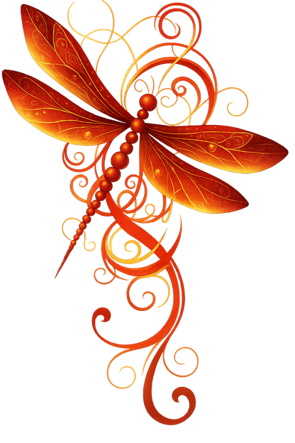 Whimsical Fantasy Dragonfly SVG Bundle – Resizable Digital Art in Blue, Purple, Gold, Green, and Forest Variants for Crafting and Décor