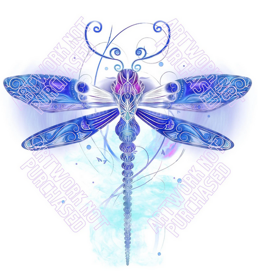 DIY Printable Beautiful Dragon Fly Transparent Background | Digital Download Wall Art Print  Custom Cards, TShirt Art, Coffee Cup Design Etc