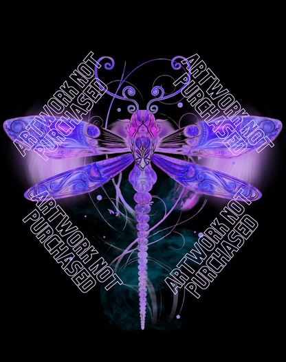 DIY Printable Beautiful Dragon Fly Transparent Background | Digital Download Wall Art Print  Custom Cards, TShirt Art, Coffee Cup Design Etc