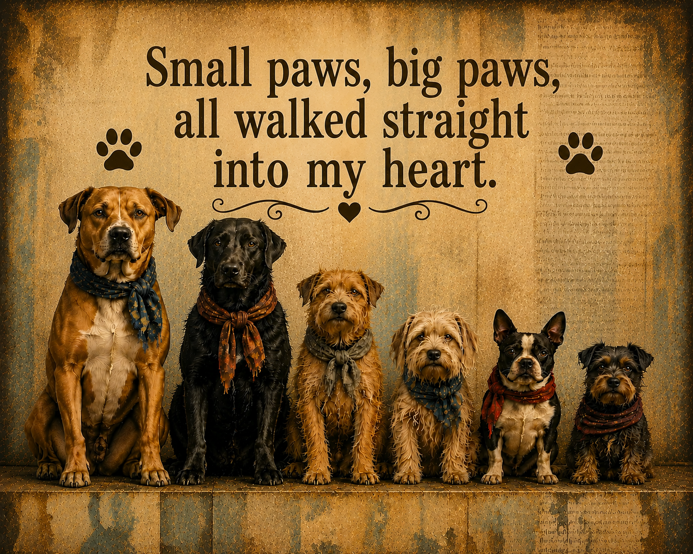 Dog Quote Wall Art PNG Download Farmhouse Pet Decor Printable Dog Lover Artwork Rustic Animal Quote Digital Download