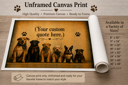 Dog Quote Wall Art PNG Download Farmhouse Pet Decor Printable Dog Lover Artwork Rustic Animal Quote Digital Download