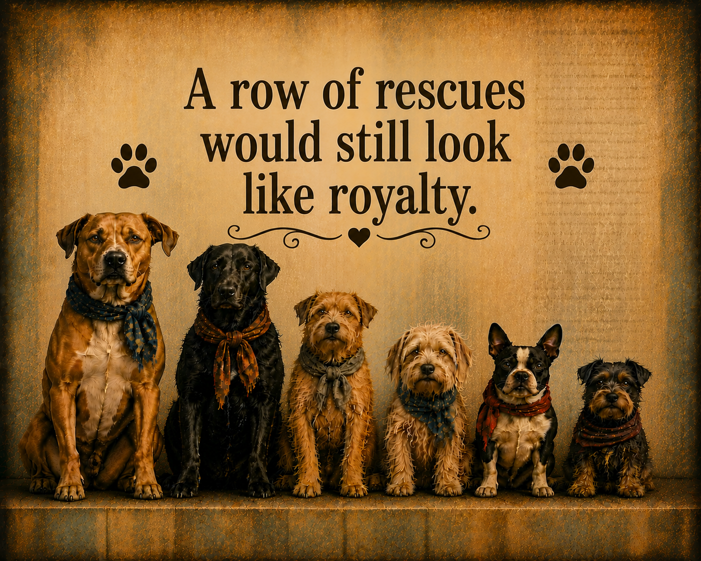 Dog Quote Wall Art PNG Download Farmhouse Pet Decor Printable Dog Lover Artwork Rustic Animal Quote Digital Download