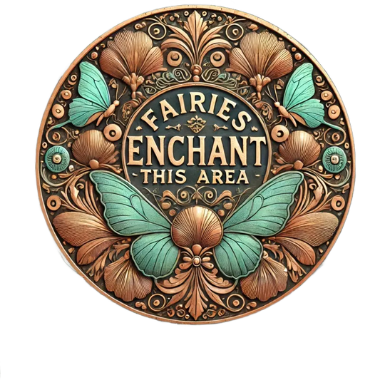 A Collection of Beautiful Enchanted Fairy Circle, Butterflies, Hummingbirds and Bees with Flowers- Digital Download Canvas Print, Wall Art, Junk Journal, Cottage Core, DIY