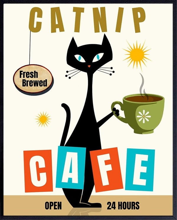 Catnip Café Create Your Own Cottage Core Y2K High Res Digital  Art Custom AI Designed Retro Vintage Style Print Poster Aesthetic Room Decor 