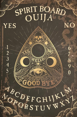 Set Of Ouija board planchette Moth Calendar - Digital Download - Canvas Poster - One of A Kind Print - Custom Made AI Designed