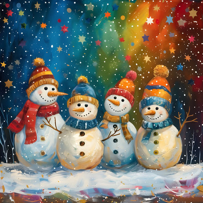 Christmas Scene Digital Download 15 Plus Images DIY Christmas Cards Wall Art Backdrops