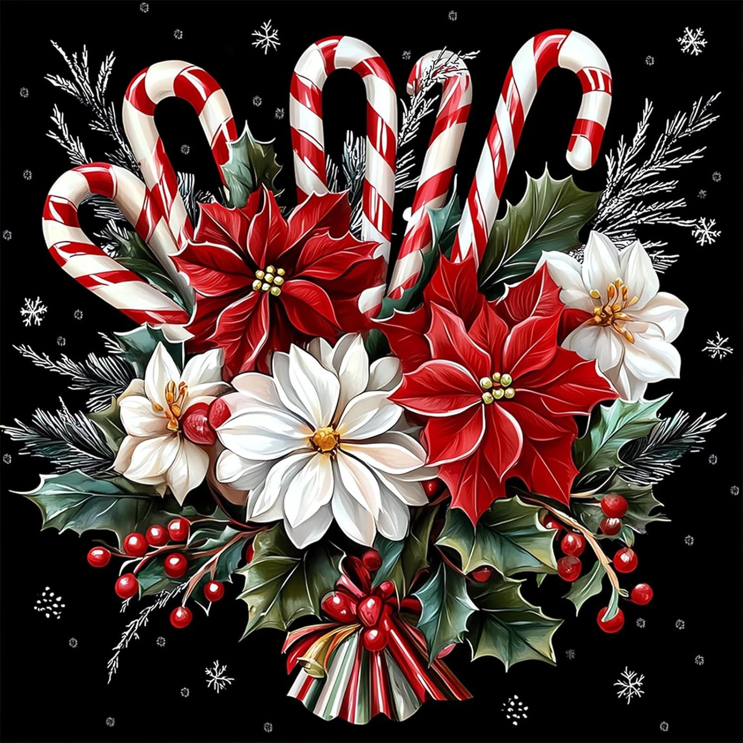 Christmas Scene Digital Download 15 Plus Images DIY Christmas Cards Wall Art Backdrops