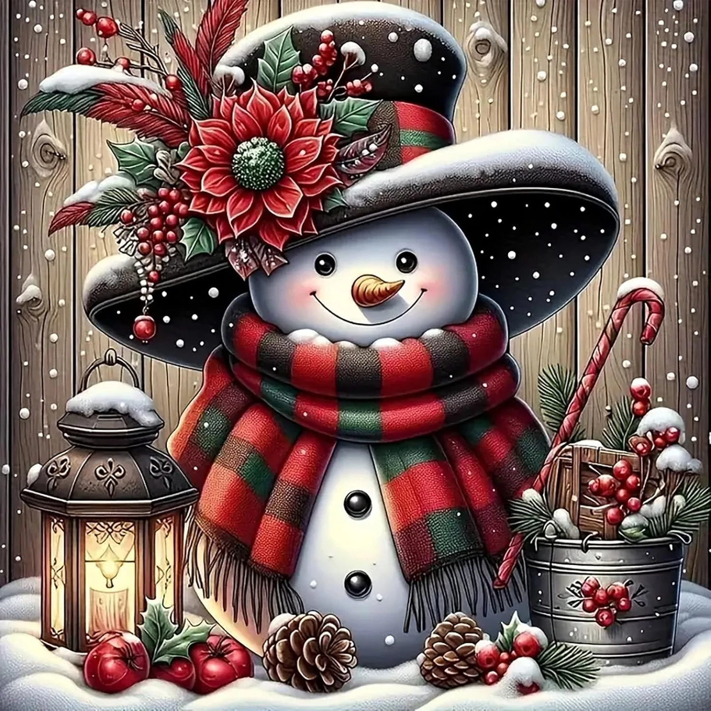 Christmas Scene Digital Download 15 Plus Images DIY Christmas Cards Wall Art Backdrops