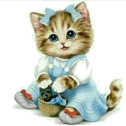 Set of 5 Kittens Transparent Background | Digital Download Wall Art Print and Frame Custom Cards, TShirt Art, Coffee Cup, Quote Design, Etc