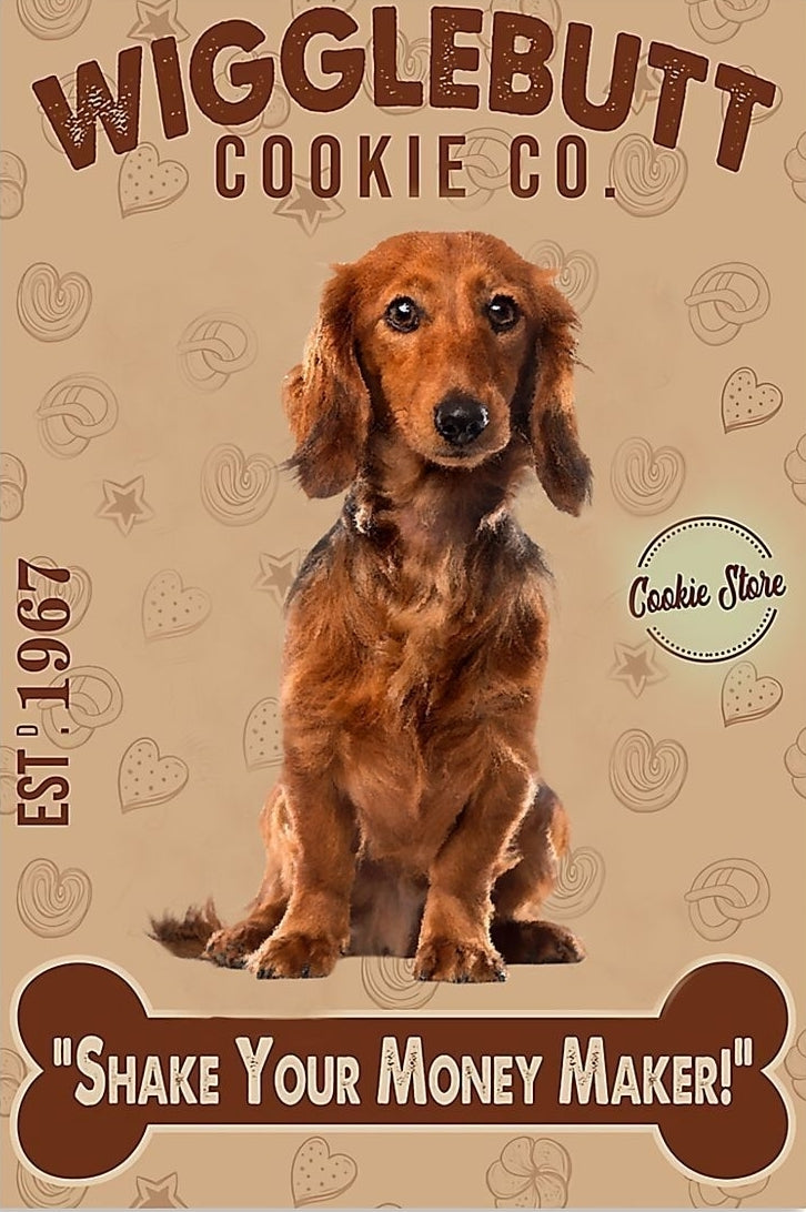 Wigglebutt Cookie Company Shake Your Money Maker - High Resolution Versatile Digital Art piece! This versatile design can be used in a variety of ways to enhance your home decor or craft projects.