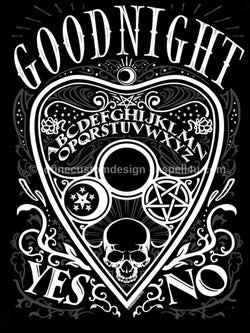 Ouija board planchette - Digital Download - Canvas Poster - One of A Kind Print - Custom Made AI Designed