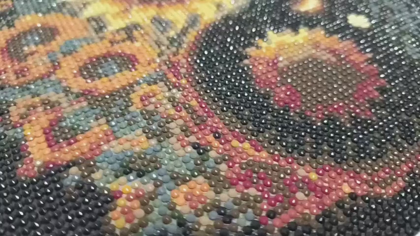 Sunflower Diamond Painting Kits for Adults Tai Chi Diamond Art for Beginners KidsDIY 5D Full Round Drills Diamond Dots Kits Flower Paintings By Numbers with Diamonds for Home Decor 12x12 IN