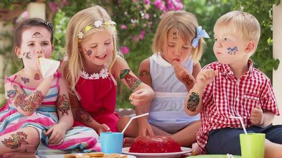 52 PCS Kids Full Arm Temporary Tattoo Fake Tattoos for Kids Rocket Car Dinosaur Planet Astronaut Tattoo for Boy Unicorn Castle Cat Body Arm Tattoos Stickers for Girl Party Supplies Gifts for Kids