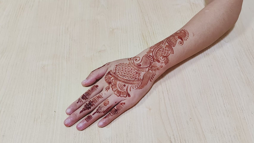 9 Sheet Temporary Tattoo StencilsHenna tattoo kit Reusable henna Tattoo Sticker Indian Temporary Tattoo Stickers Self Adhesive Tattoo Templates