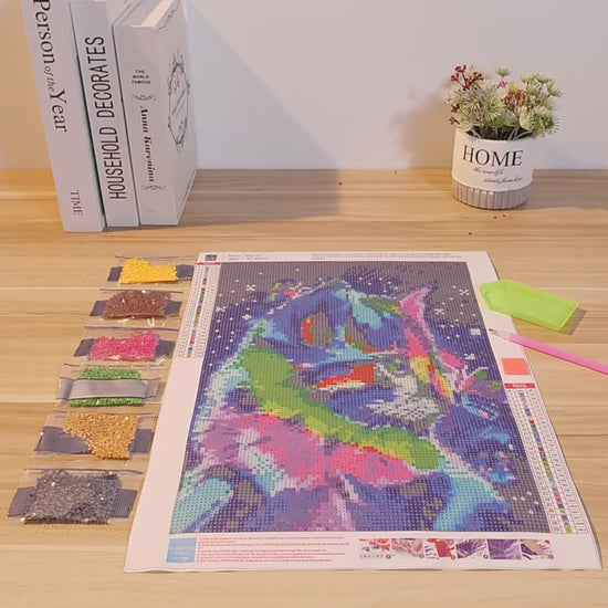 1pc 5D DIY Artificial Full Round Diamonds Painting Set For Adults Beginners And Kids Dragon Pattern Diamonds Art For Home Wall Decoration And Gift 2020cm787787in