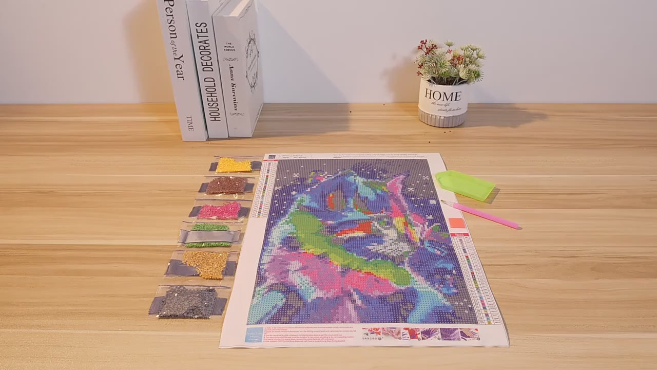 1pc 5D DIY Artificial Full Round Diamonds Painting Set For Adults Beginners And Kids Dragon Pattern Diamonds Art For Home Wall Decoration And Gift 2020cm787787in