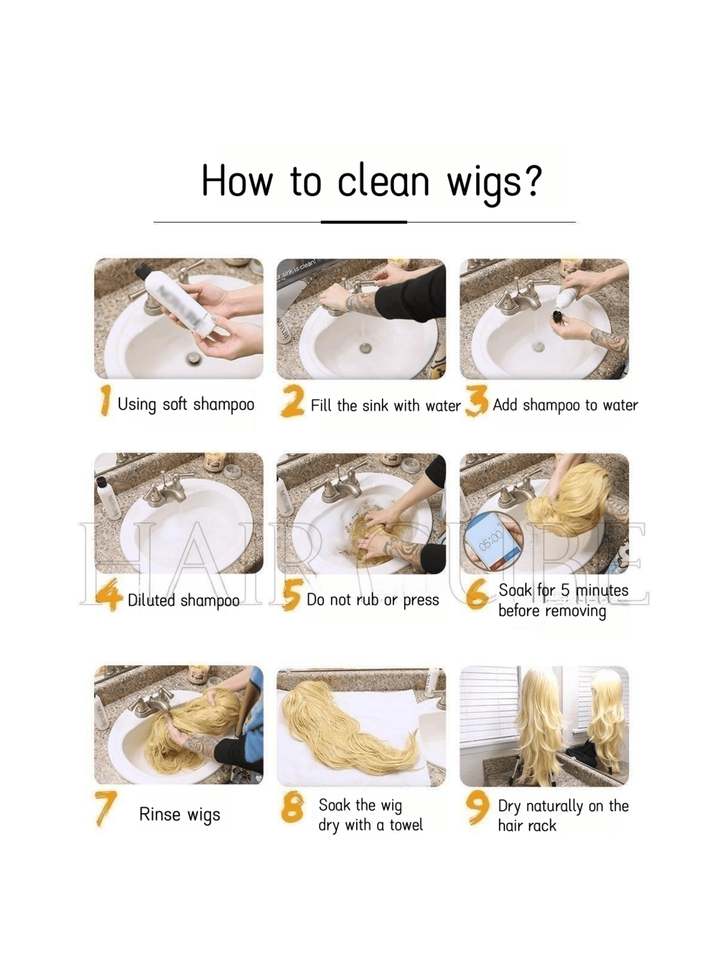 Bangs Clip In Bangs Extensions Wispy Fringe Air Bangs Clip On Hairpiece For Women blonde