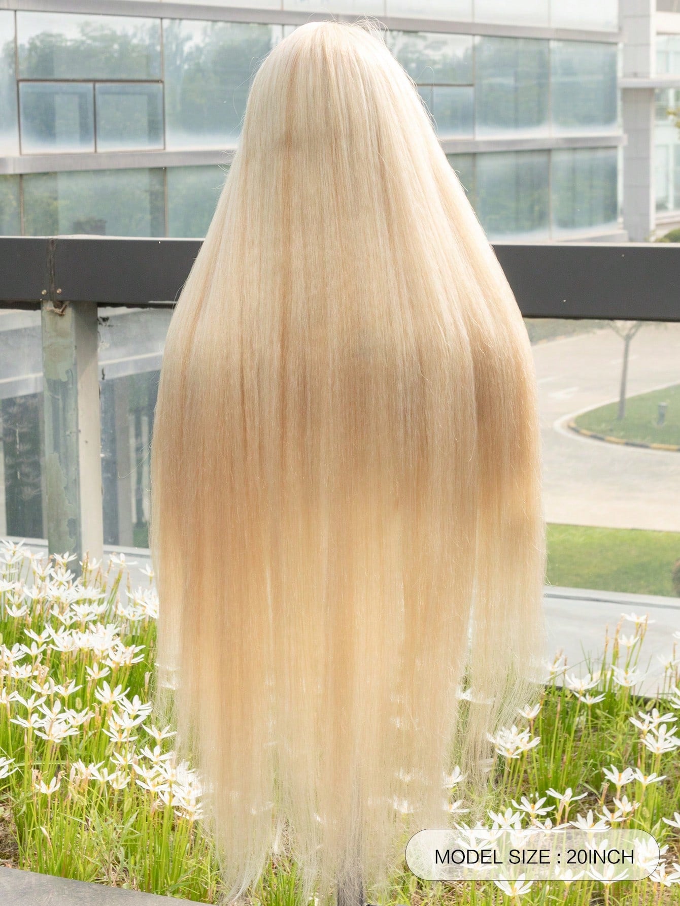 Straight Wig Lace Synthetic highlight Straight Lace Wigs Pre Plucked With Baby Hair Long Natural Hair Lace Wig Cosplay Daily use Halloween  Christmas