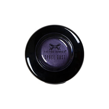 TATTOO JUNKEE Magic Dance Metallic Prismatic Purple Highly-Pigmented Space Dust Eyeshadow, Creamy & Easily Blindable Formula, Wear Alone or Pair With Other Shades, 0.19 Oz