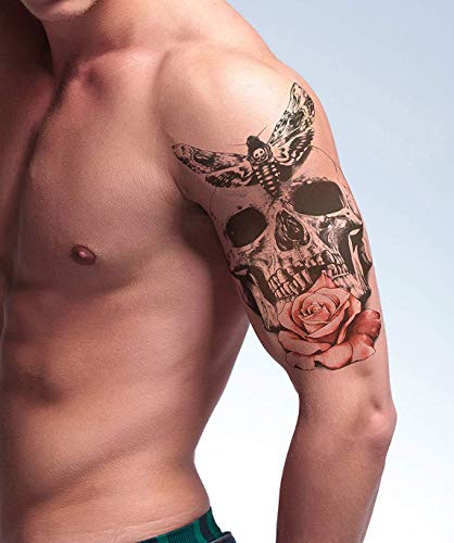 Full Arm Fake Temporary Tattoos and Half Arm Tattoo Sticker (20 sheets)