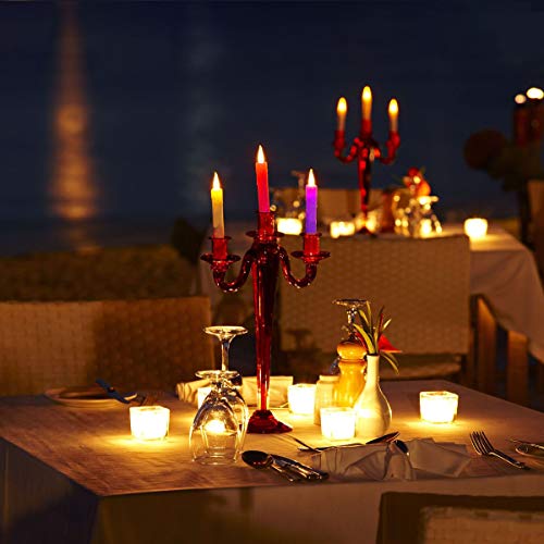 Assorted Colors Candles 100 Pack