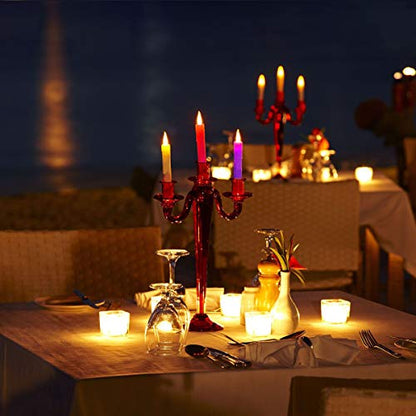 Assorted Colors Candles 100 Pack