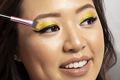 TATTOO JUNKEE Moonwalk Metallic Bright Gold Highly-Pigmented Space Dust Eyeshadow, Creamy & Easily Blindable Formula, Wear Alone or Pair With Other Shades, 0.19 Oz