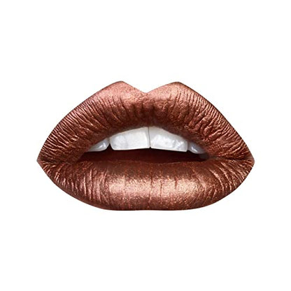 TATTOO JUNKEE Minx Lip Trio Lip Paint Kit, Includes Mocha Lip Liner & Matte Long-Wear Lip Paint + Coordinating Spicy Bronze Effects