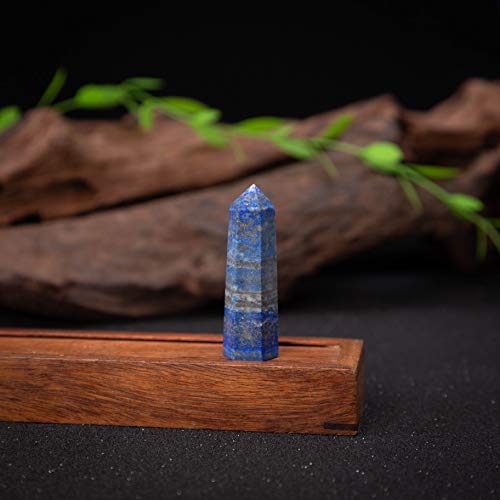 2" Lapis Lazuli Healing Crystal Wands Obelisk Tower 4 PCS