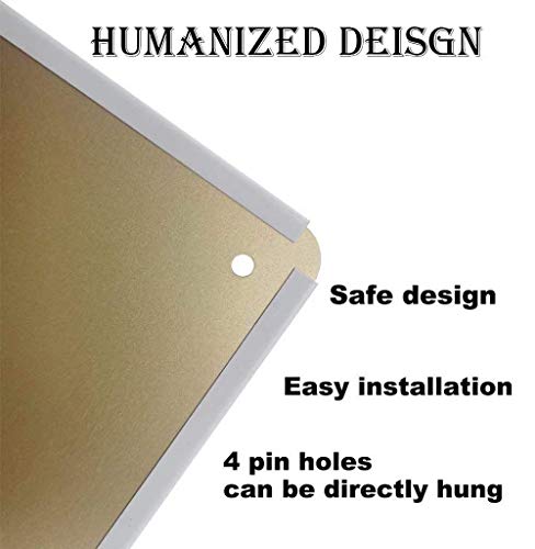 When Witches go Riding and Black Cats are Seen Halloween Witches Black Hat and Cats Print, Witch Halloween Wall Art Vintage Tin Sign 12" x 8"