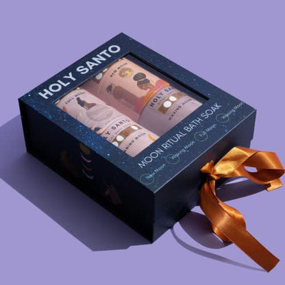 Moon Phase Organic Bath Soak with Dried Herbs and Flowers