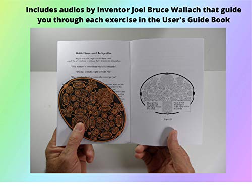 Tuning Fork for Healing Balancing Subtle Energy Clearing Meridians Chakras & Cleansing Auras, Manage Anxiety Stress Relief, Relaxation & Weight Loss Powerforms Sacred Geometry Neutral Space 6” x 4.5”