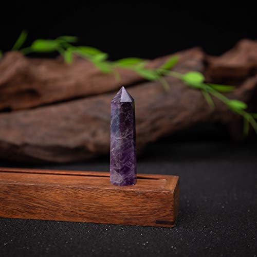 4 PCS 2" Amethyst Crystals and Healing Stones