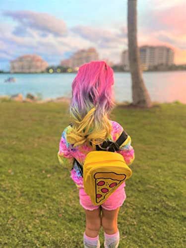 Unicorn Wavy Rainbow Color Ponytail Hair Extension 22 inch