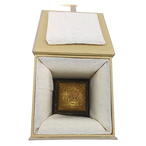 Orgone Pyramid Handmade,Crystal Seven Chakra, Positive Energy Generator Blanacing, Spiritual Balance Crystals Stones,Healing Crystal for Meditation Calmness Yoga Reiki,for Home Office