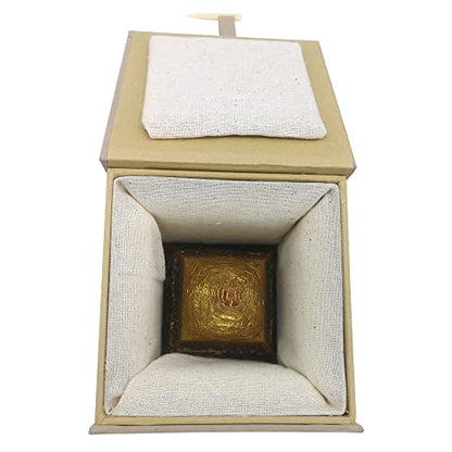 Orgone Pyramid Handmade,Crystal Seven Chakra, Positive Energy Generator Blanacing, Spiritual Balance Crystals Stones,Healing Crystal for Meditation Calmness Yoga Reiki,for Home Office