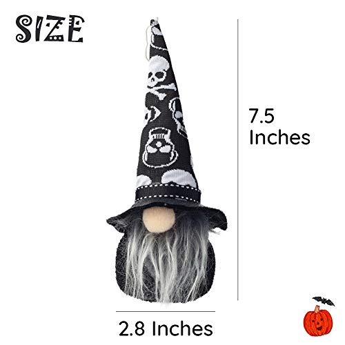 Halloween Gnome Light 7.5 Inches Set of 4