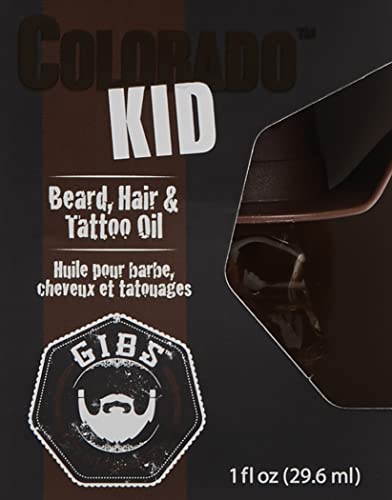 Grooming Colorado Kid Hair, Beard & Tattoo Oil, 1 Fl Oz