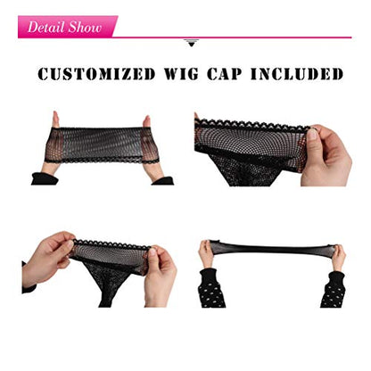 Lime Green Fairy Sprite Top Quality Heat Resistant Synthetic Beautiful Daily Wear Human Hair Feel