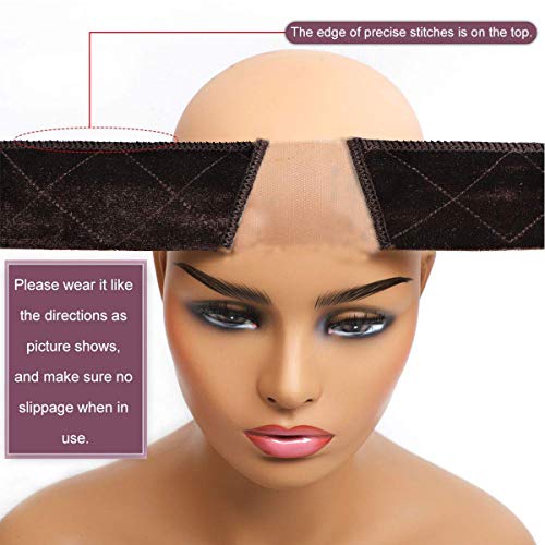 No-slip Comfort Velvet Adjustable Wig Grip Band