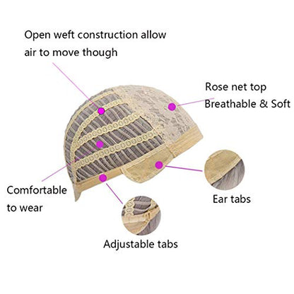 Black to Pink Ombre Synthetic Middle Parting 24 Inch Long 