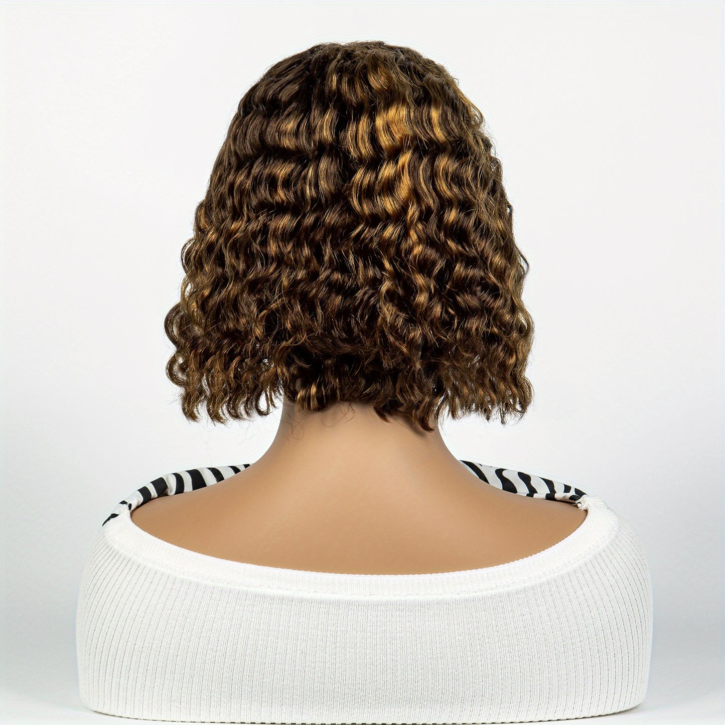 Gorgeous 180% Density 13x4 Lace Front Human Hair Wig - Transform Your Look with Honey Blonde Ombre Curls!