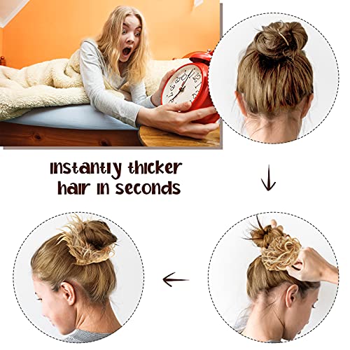 3 Pieces Synthetic Messy Bun
