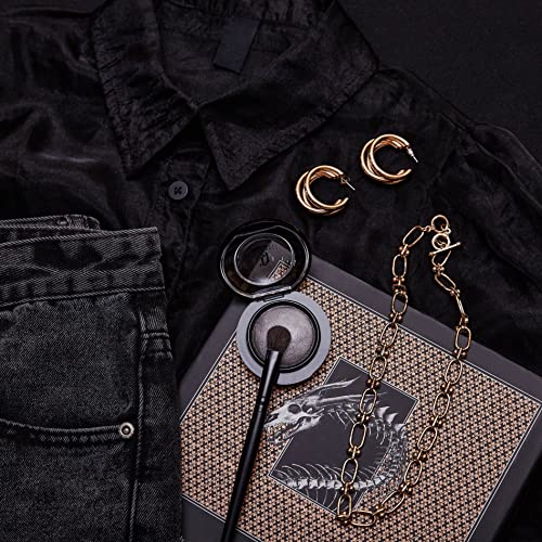 TATTOO JUNKEE Meteor Shower Metallic Pewter Highly-Pigmented Space Dust Eyeshadow, Creamy & Easily Blindable Formula, Wear Alone or Pair With Other Shades, 0.19 Oz