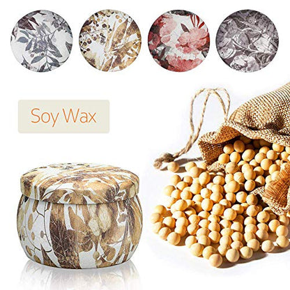 Scented Candles Set for Women, Candles for Home Scented, Soy Candle Long Lasting Aromatherapy, Candles Gifts for Women, Gifts for Mother's Day, Valentine, Birthday, Christma's Day