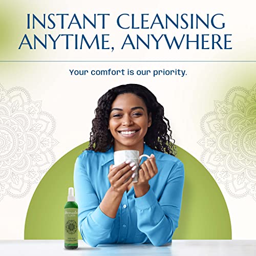 Sage Spray for Cleansing Negative Energy | Moon Water for Energy Cleansing | Great Negative Energy Protection | 2 Clear Quartz Crystals + Ebook to Maximize Potential | Moonwater Elixirs 2 pack (16oz)